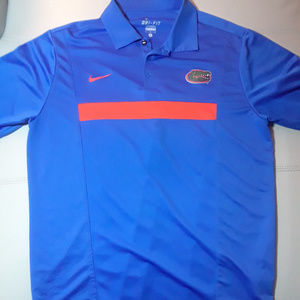 Nike Florida Gators UF Mens Polo Shirt Large